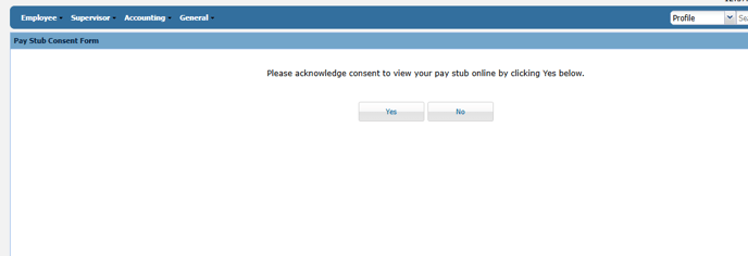 paystub consent